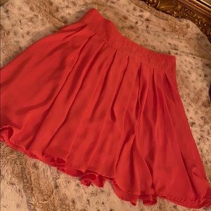 Gorgeous flowy pink skirt from Franchesca’s